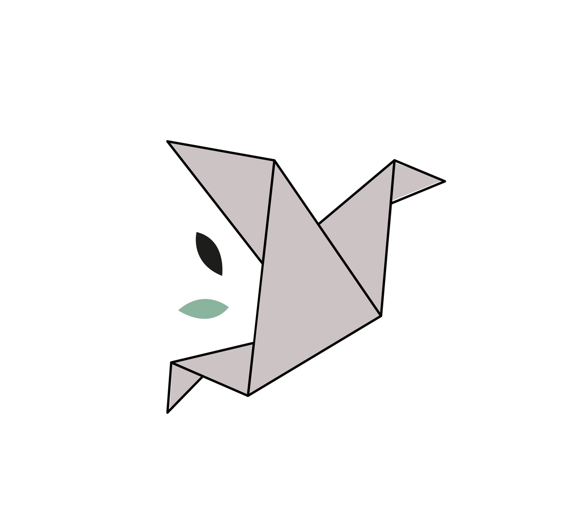 Patron Oiseau Origami - Petit modèle